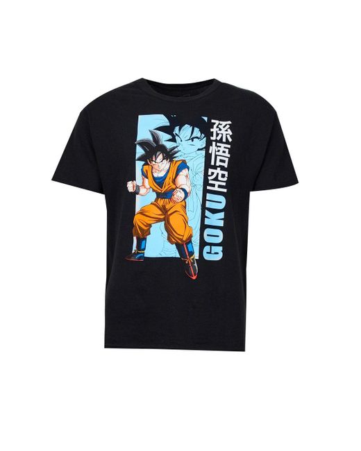 T Shirt Oversize Dragon Ball Z Officiel Jean Boohooman Pour Homme En Coloris Noir Lyst