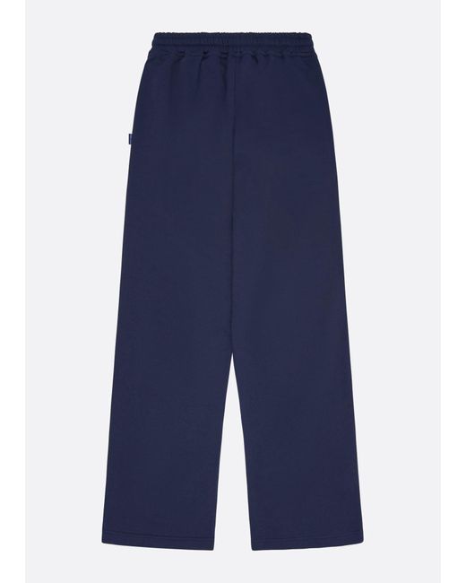BoohooMAN Blue Nautica Krost X Nautica Logo Sweat Pants for men