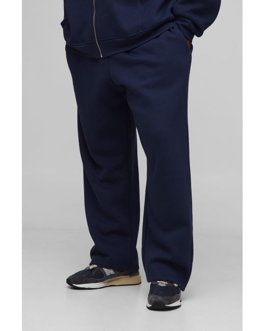 Boohoo Blue Plus Basic Oversized Joggers