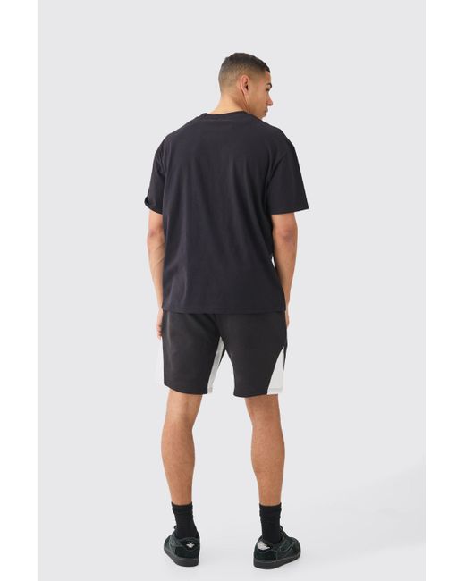 BoohooMAN Black Relaxed Limited Edition Gusset Short for men
