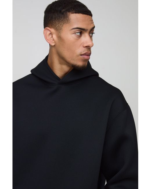 BoohooMAN Oversize Scuba-Trainingsanzug mit Kapuze in Blue für Herren