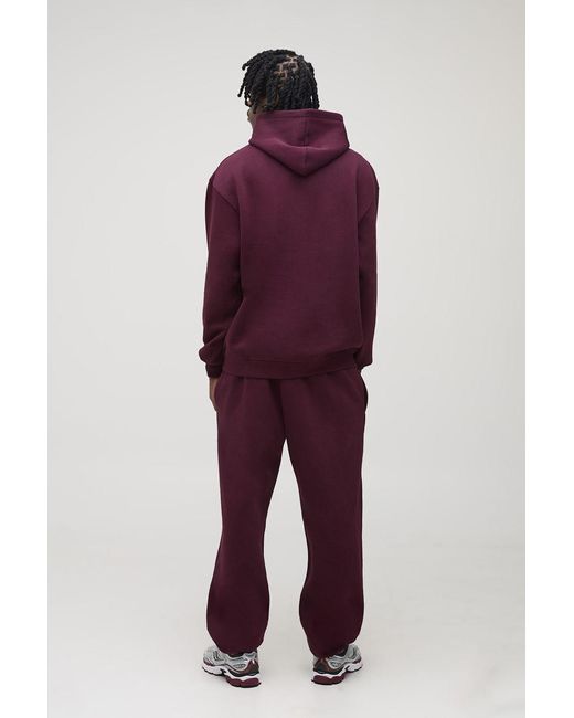 BoohooMAN Red Tall Basic Oversized Jogger for men
