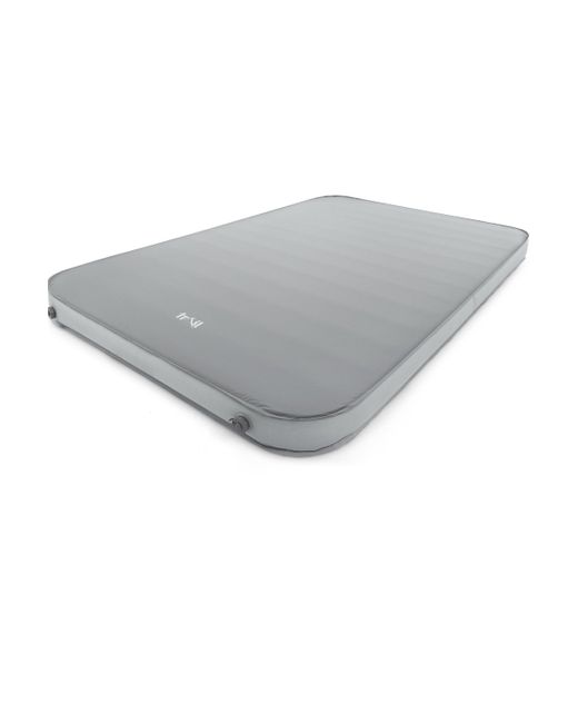 BoohooMAN Gray Trail Outdoor Leisure Camping Mat Self Inflating Luxury Memory Foam Box Wall Air Mattress for men