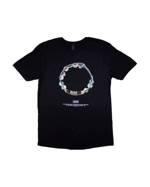 BoohooMAN Black Definitely Maybe Tambourine T-shirt for men