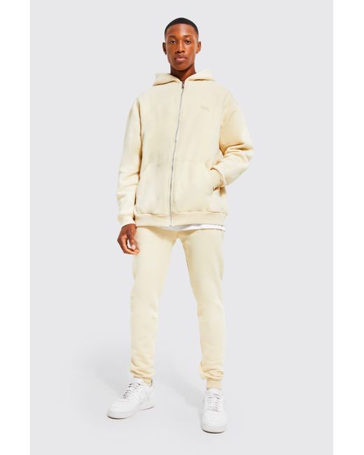 boohooman oversized tracksuit