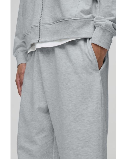 BoohooMAN Oversize Basic Jogginghose in Gray für Herren
