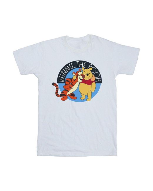 BoohooMAN White Disney Winnie The Pooh With Tigger T-shirt for men