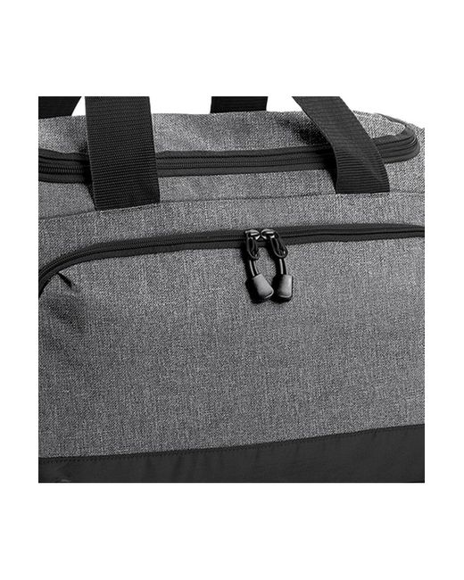 BoohooMAN Black Bagbase Athleisure Holdall for men