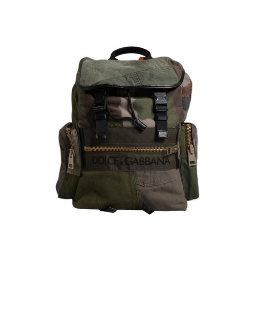 Sac Banane Dolce & Gabbana Camouflage Patchwork - Neuf Avec étiquettes - 1620 USD Valeur