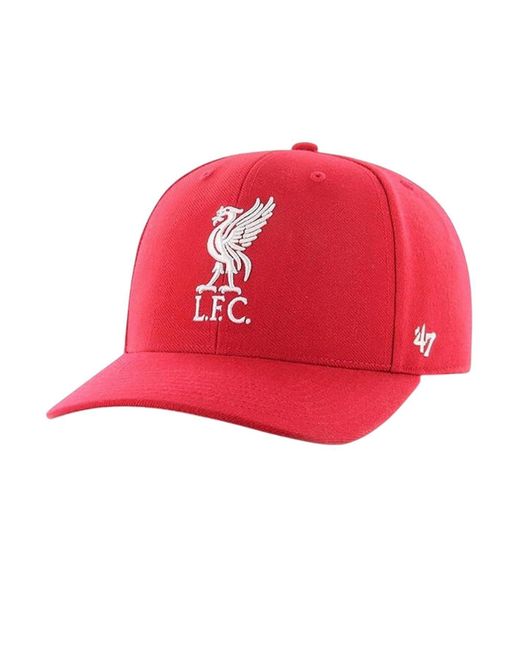 BoohooMAN Red Liverpool Fc Mvp 47 Baseball Cap for men