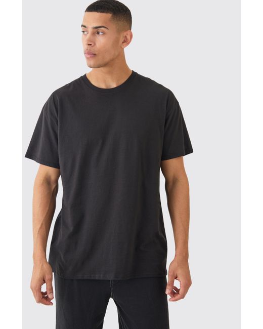 BoohooMAN Oversized Avatar License T-shirt in Black für Herren
