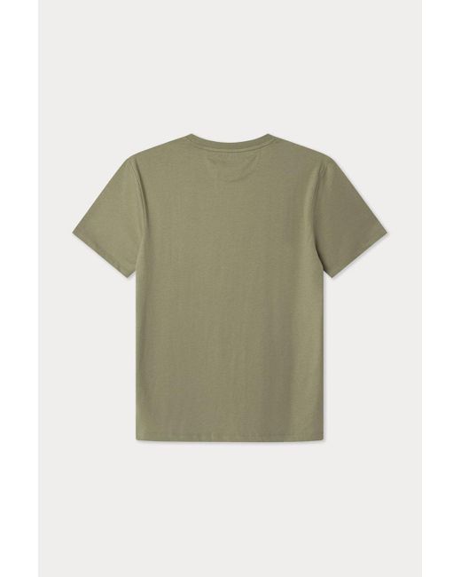 BoohooMAN Pima Cotton Tee Sage Green for men