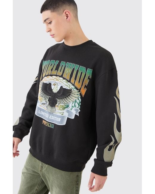 Mens graphic sweatshirt cheap