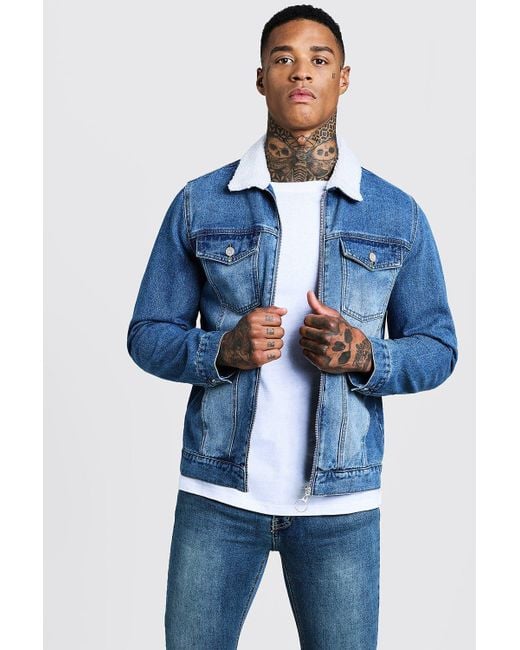 mid blue denim