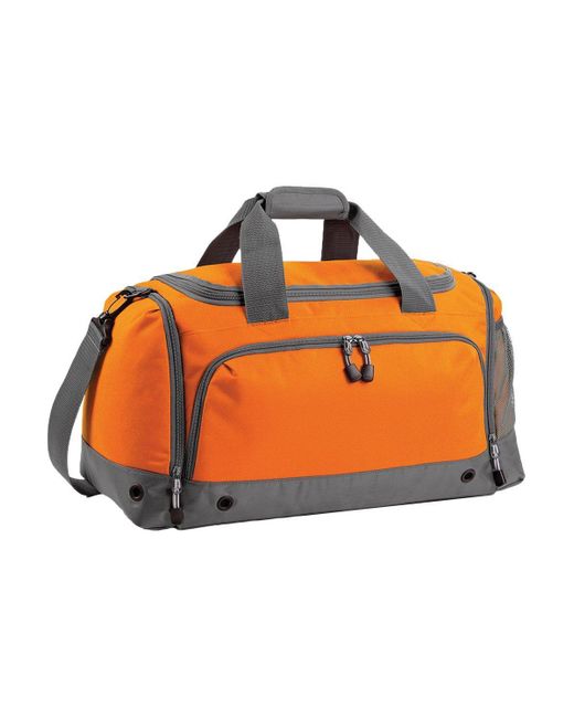 BoohooMAN Orange Bagbase Athleisure Holdall for men