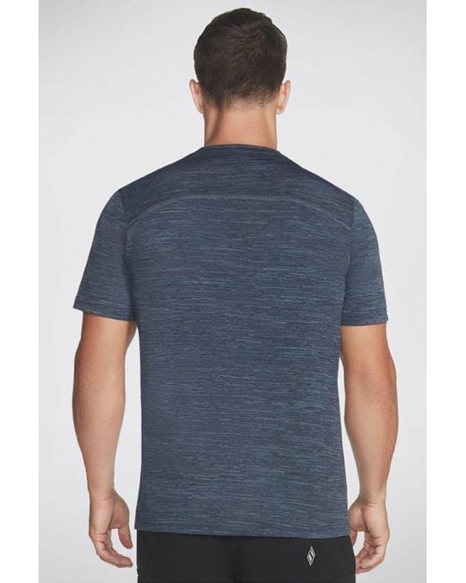 BoohooMAN Blue On The Road Tee Biscay Bay for men