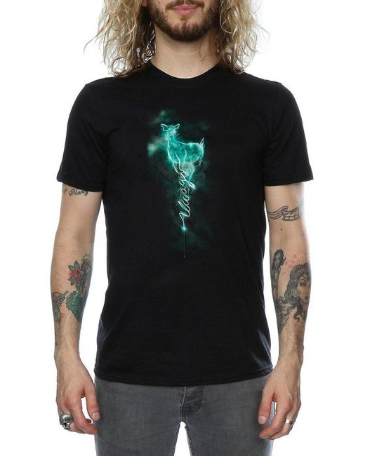 BoohooMAN Black Harry Potter Always Severus Snape Cotton T-shirt for men