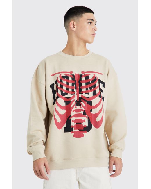 Boohoo discount red sweatshirt