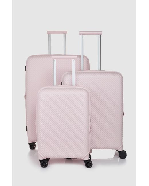 BoohooMAN Pink Nere Travel Bondi 3 Piece Set for men