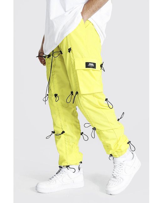 Buy Mustard Yellow Trousers & Pants for Men by Hubberholme Online | Ajio.com