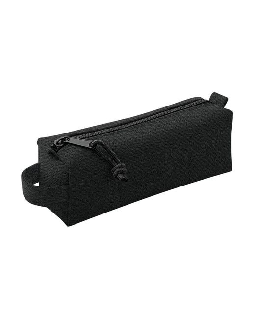 BoohooMAN Black Bagbase Essential Pencil Case for men