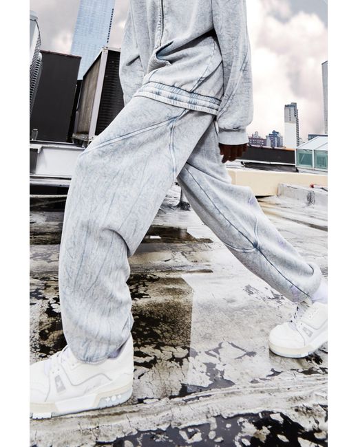 boohooman grey joggers