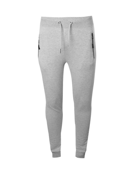 Grey joggers with zip pockets Clearance