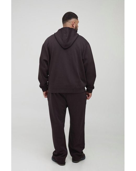 Boohoo Black Plus Basic Oversized Jogger
