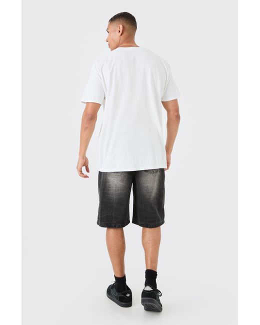 Oversized X Men Storm License T-Shirt Boohoo de color White