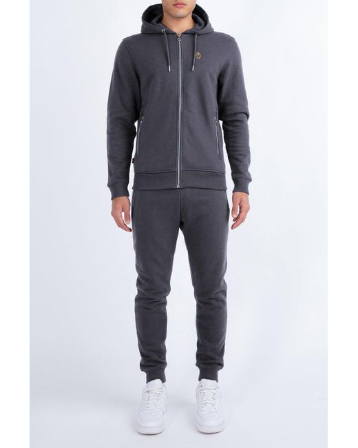 BoohooMAN Blue Luke 1977 Berlin Rome 1000 Tracksuit Set for men