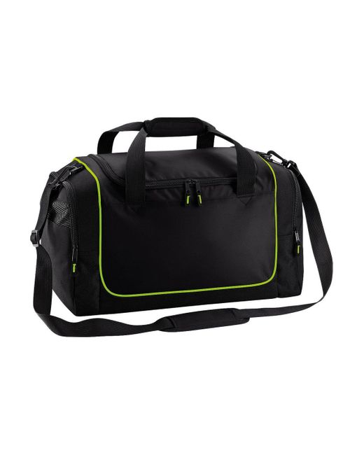 BoohooMAN Black Quadra Teamwear Locker Duffle Bag (30 Litres) for men