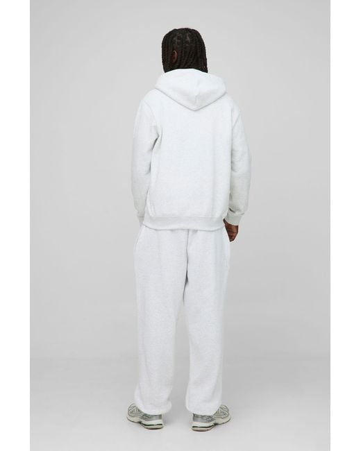 BoohooMAN White Basic Oversized Jogger for men