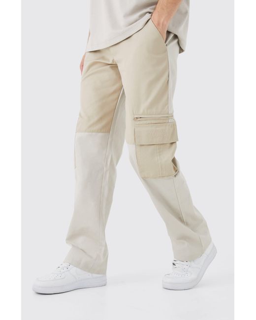 Shop Bee Inspired Clothing Cotton Logo Cargo Pants by LaCharme | BUYMA