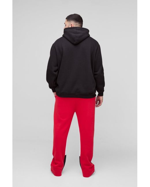 Boohoo Plus Limited Print Flared Gusset Joggers