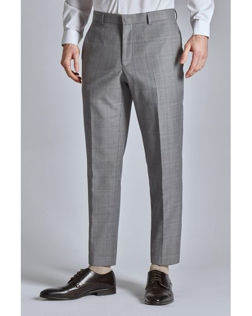 BoohooMAN Gray Ted Baker Indus Slim Trouser for men