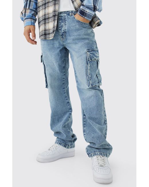 Relaxed Rigid Flare Jeans