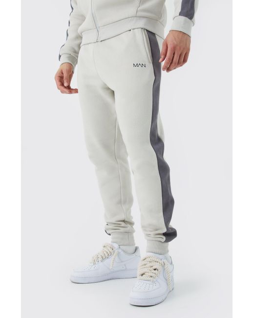 Mens skinny tapered on sale joggers