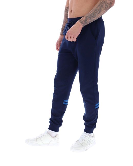 BoohooMAN Dallas Track Pant Maritime Blue for men