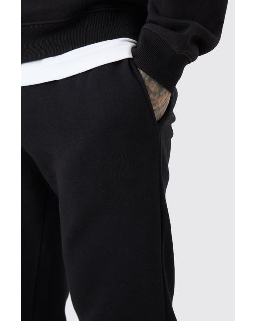 BoohooMAN Tall Basic Skinny Fit Jogger In Black for men