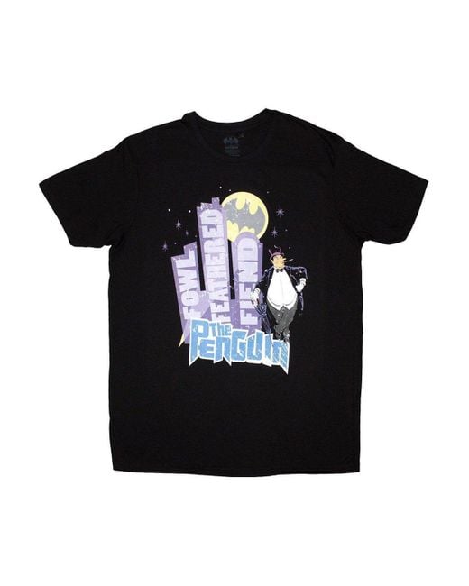 BoohooMAN Black Batman The Penguin T-shirt for men