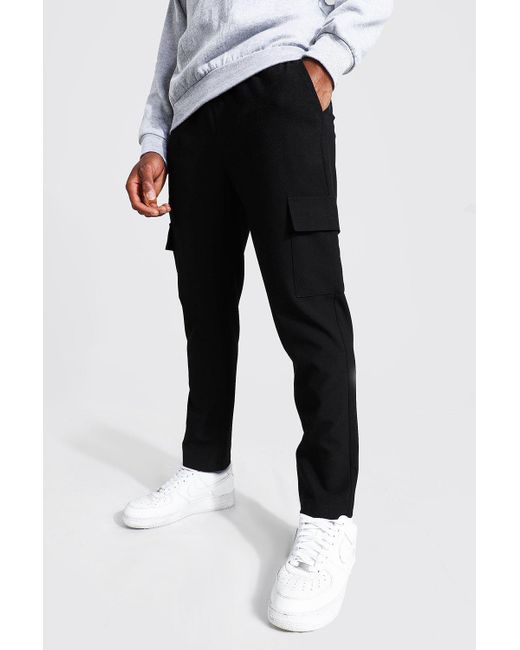 BoohooMAN Skinny Plain Cargo Smart 
