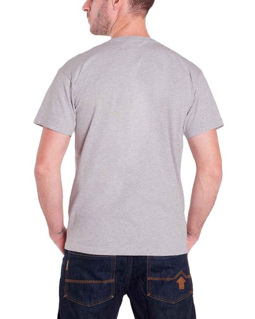BoohooMAN Gray The Rolling Stones Mick jagger Photo T Shirt for men