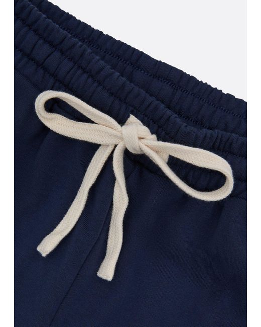 BoohooMAN Blue Nautica Krost X Nautica Logo Sweat Pants for men