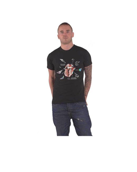 BoohooMAN Black The Rolling Stones Hackney Diamonds Explosion T Shirt for men