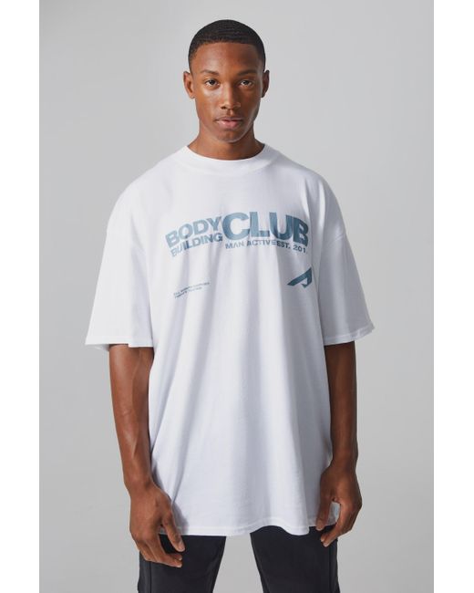 Boohooman white sales t shirt