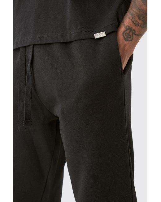 BoohooMAN Tall Basic Slim Fit Jogger In Black for men