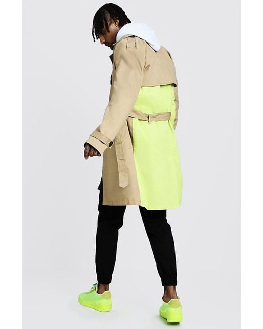 denim trench coat mens