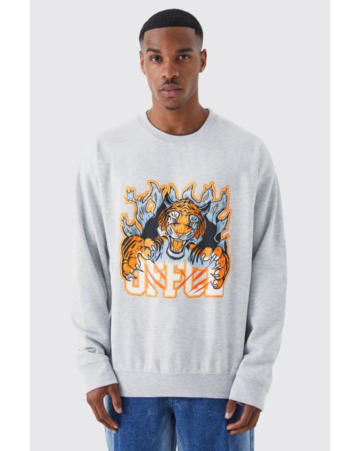 Grey 2025 tiger sweatshirt