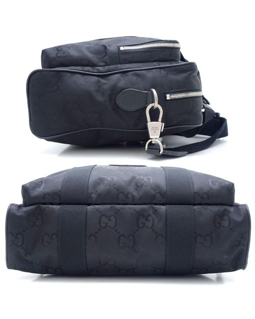 BoohooMAN Blue Gucci Preloved GG Plus Briefcase Unisex - Black Business Bags for men
