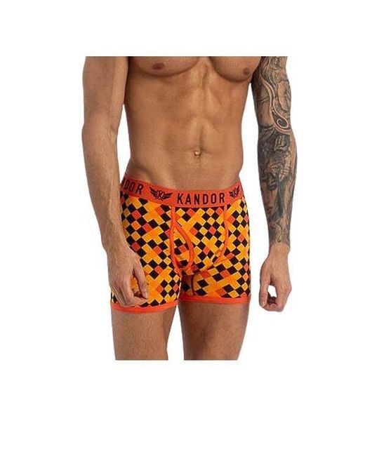 BoohooMAN Red Kandor Jeckers Boxers 7pk for men